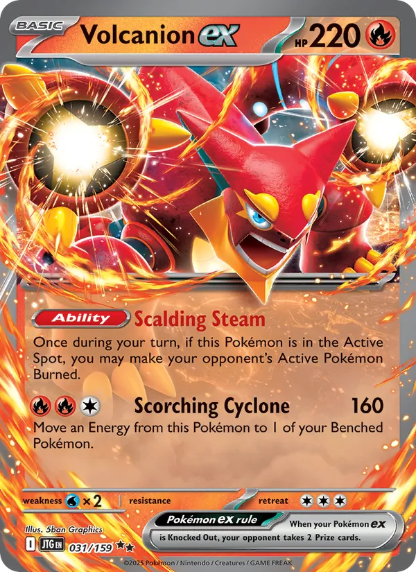 Volcanion ex 031 · Journey Together