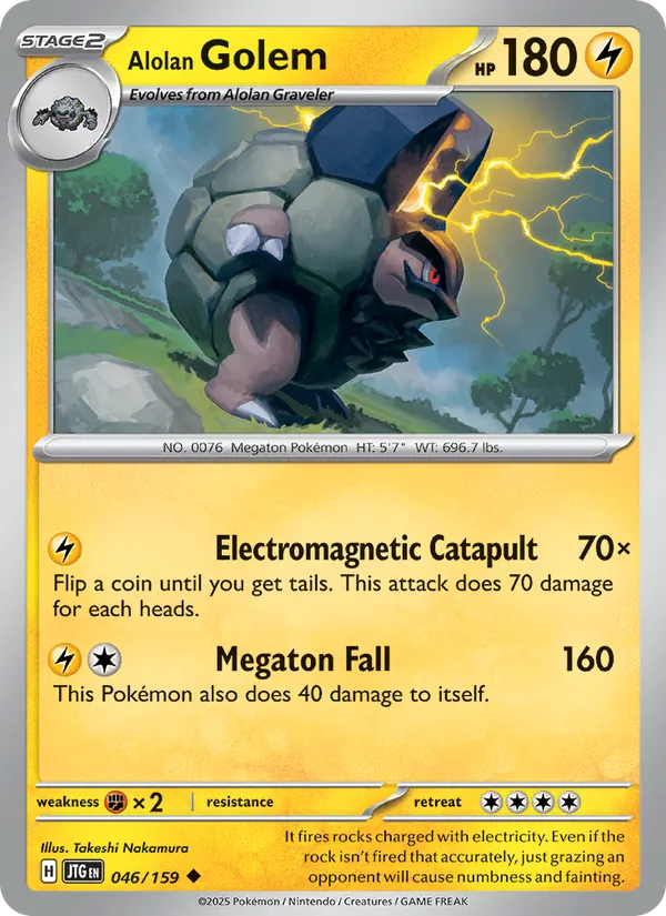 Alolan Golem 046 · Journey Together
