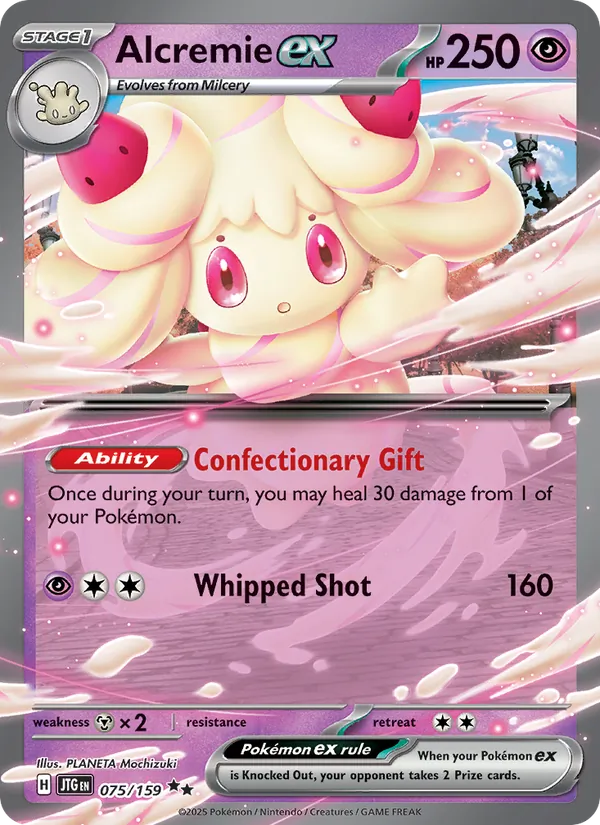 Alcremie ex 075 · Journey Together