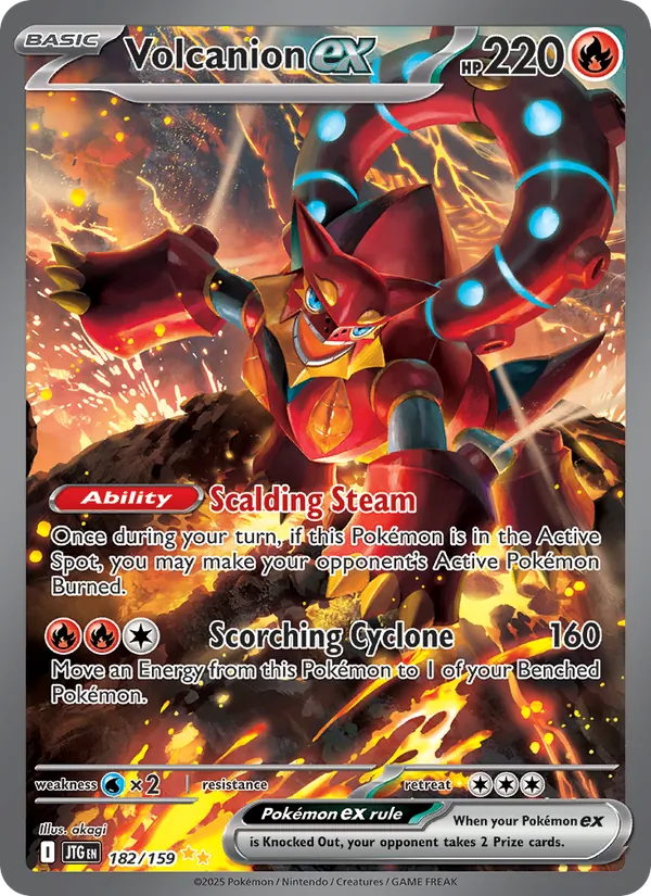 Volcanion ex 182 · Journey Together