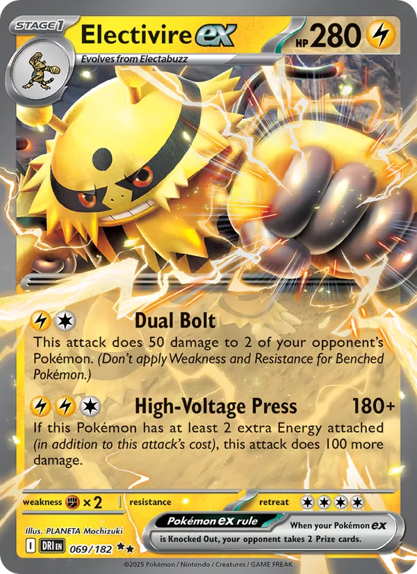 Electivire ex 069 · Destined Rivals