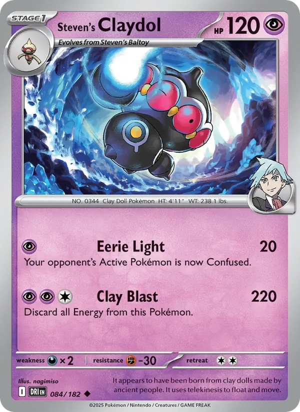 Steven's Claydol 084 · Destined Rivals