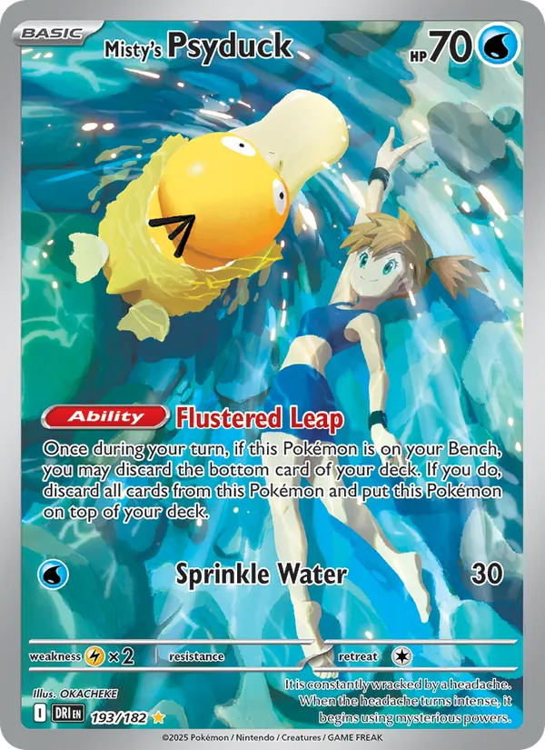 Misty's Psyduck 193 · Destined Rivals