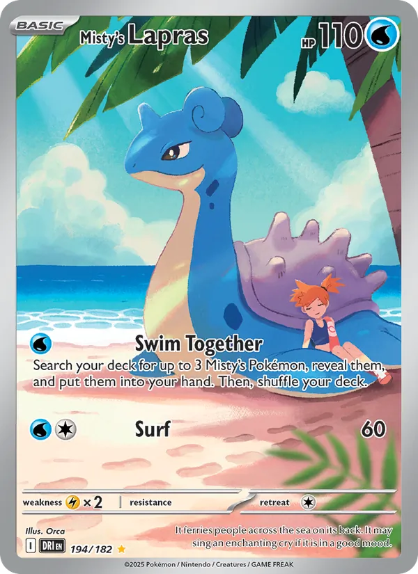 Misty's Lapras 194 · Destined Rivals