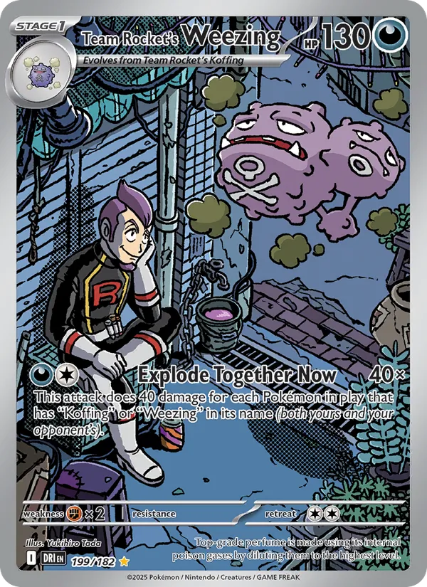 Team Rocket's Weezing 199 · Destined Rivals