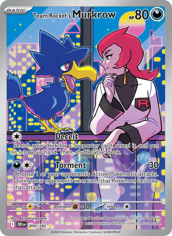 Team Rocket's Murkrow 200 · Destined Rivals