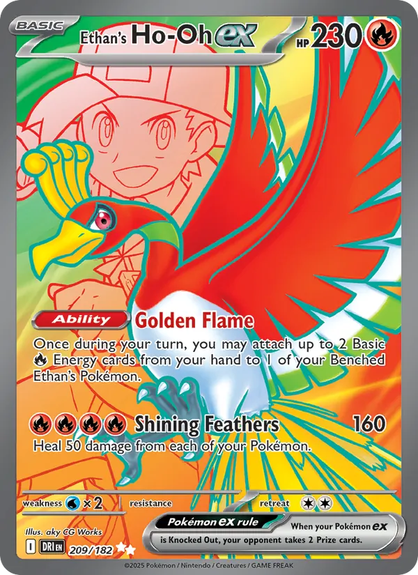 Ethan's Ho-Oh ex 209 · Destined Rivals