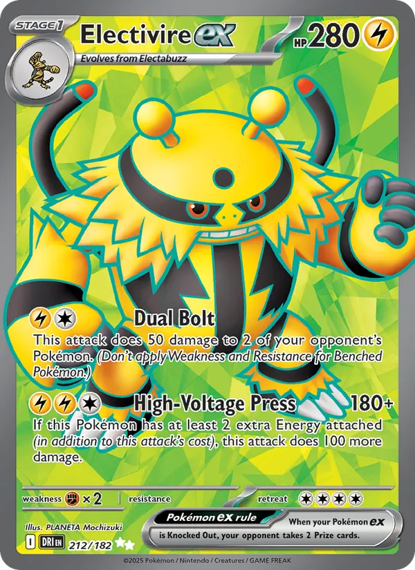 Electivire ex 212 · Destined Rivals
