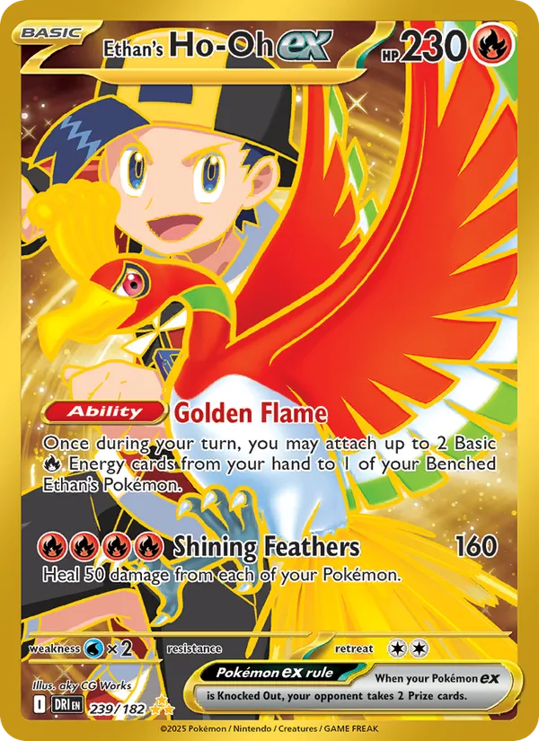 Ethan's Ho-Oh ex 239 · Destined Rivals