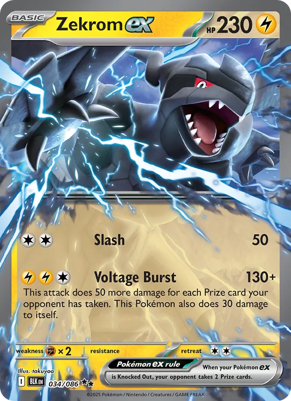 Zekrom ex 034 · Black Bolt