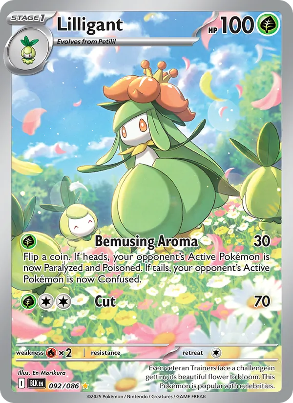 Lilligant 092 · Black Bolt