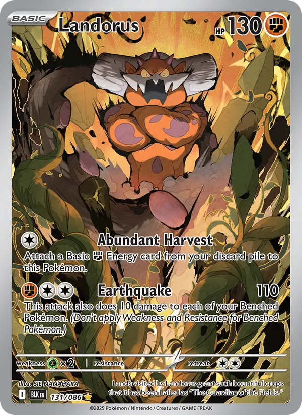 Landorus 131 · Black Bolt