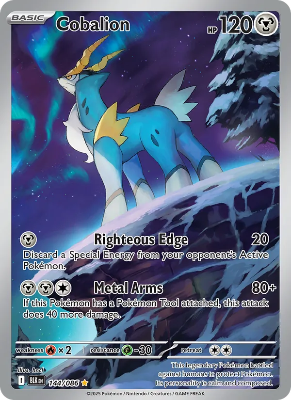 Cobalion 144 · Black Bolt