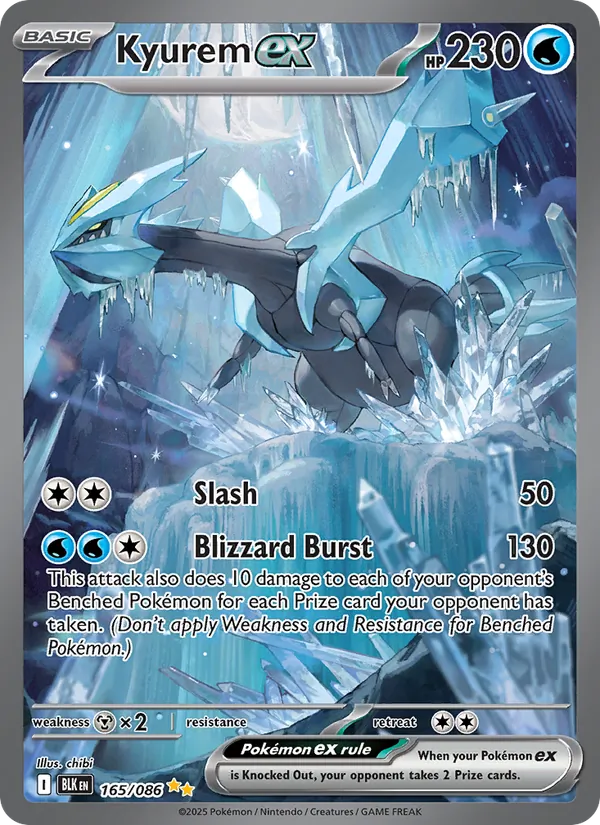 Kyurem ex 165 · Black Bolt