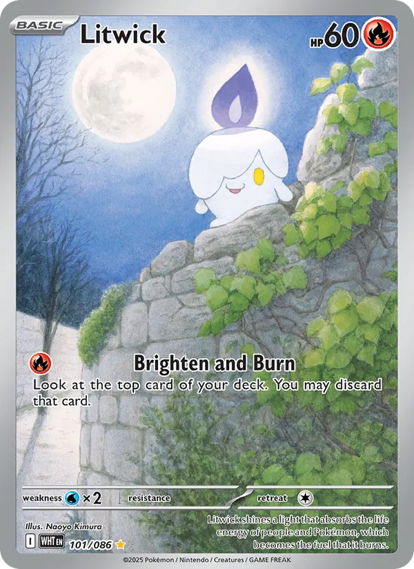 Litwick 101 · White Flare