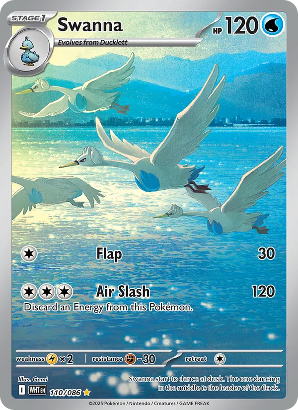 Swanna 110 · White Flare