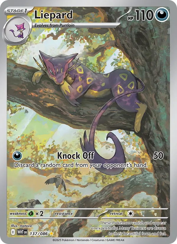 Liepard 137 · White Flare