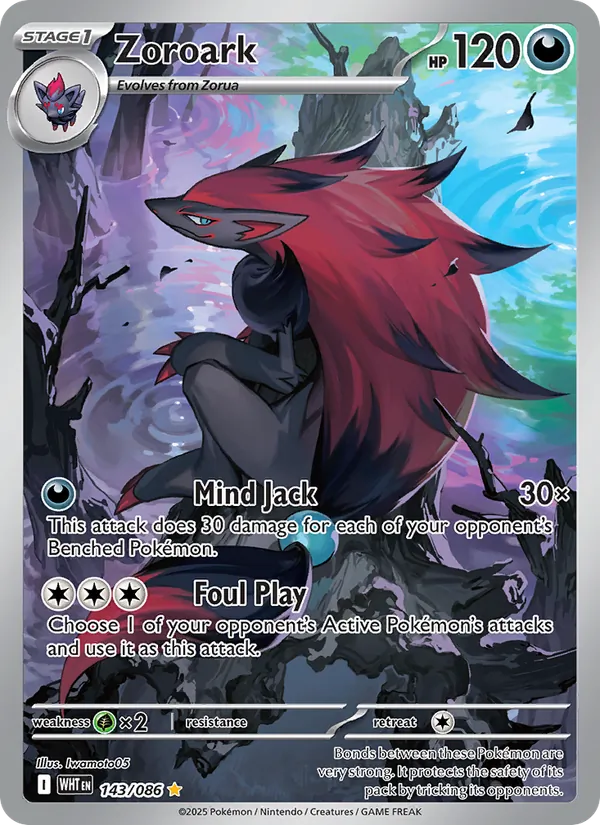 Zoroark 143 · White Flare