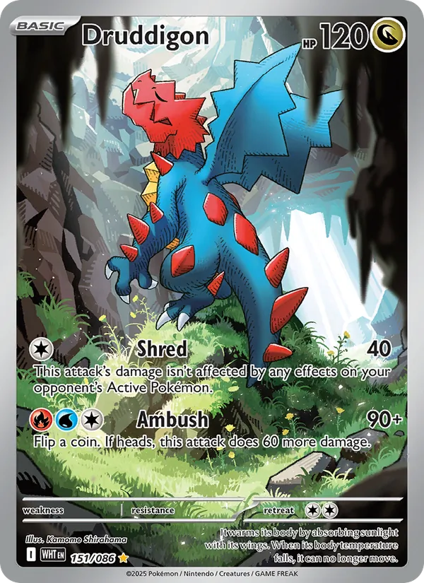 Druddigon 151 · White Flare