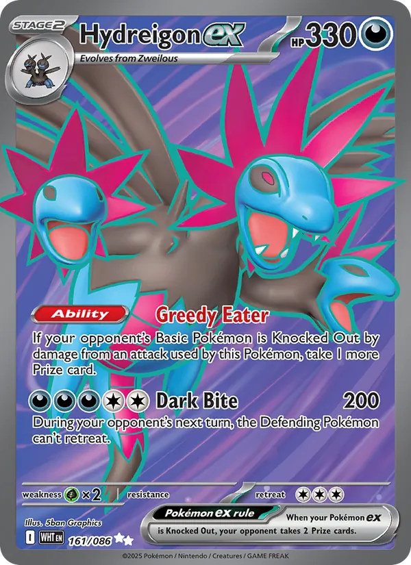 Hydreigon ex 161 · White Flare
