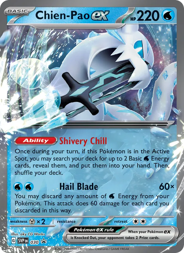 Chien-Pao ex 030 · SVP Black Star Promos