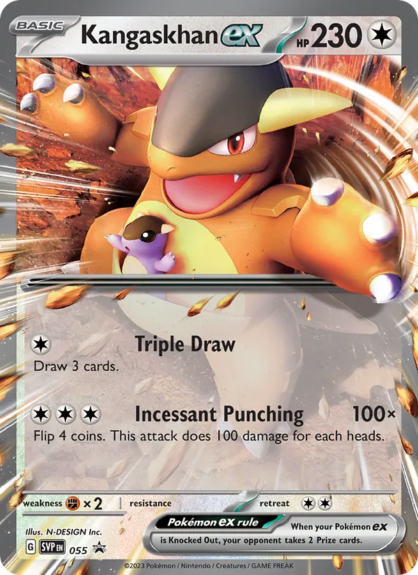 Kangaskhan ex 055 · SVP Black Star Promos