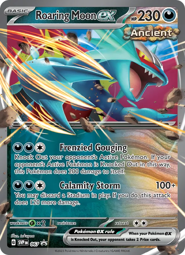 Roaring Moon ex 067 · SVP Black Star Promos