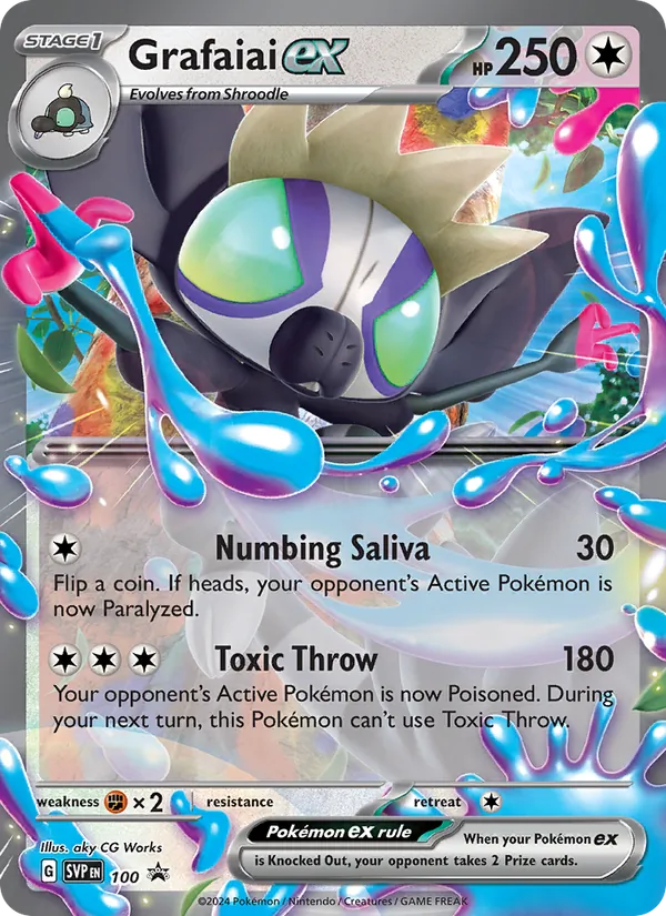Grafaiai ex 100 · SVP Black Star Promos