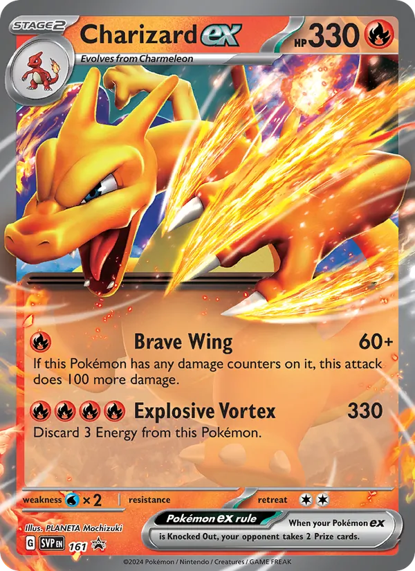 Charizard ex 161 · SVP Black Star Promos