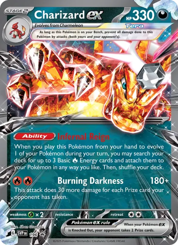 Charizard ex 196 · SVP Black Star Promos