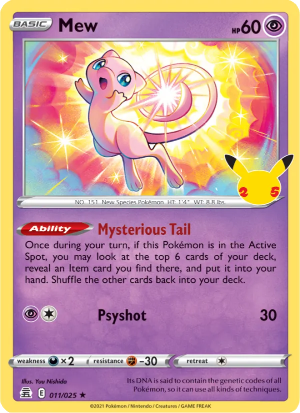 Mew 11 · Celebrations