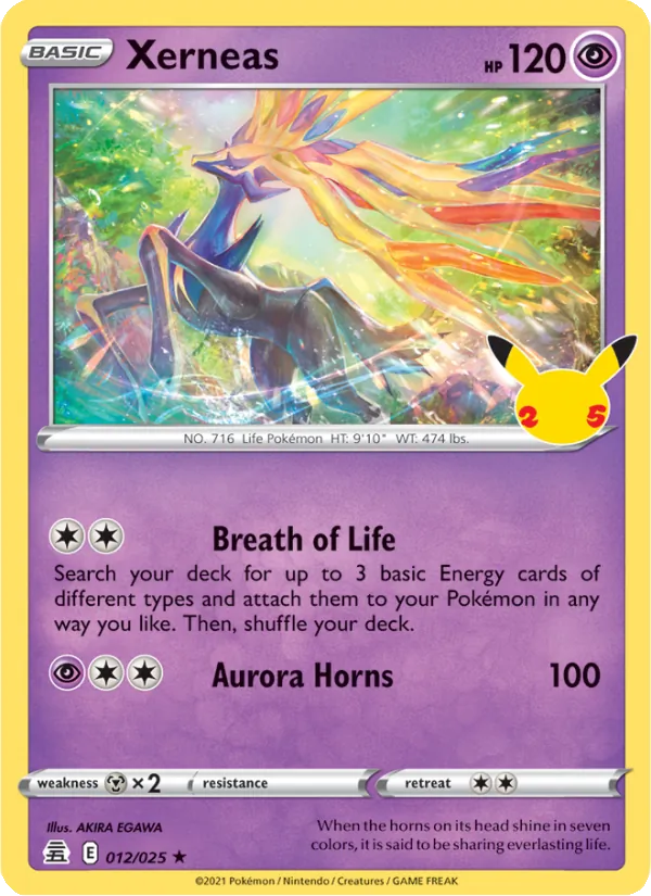 Xerneas 12 · Celebrations