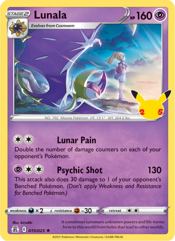 Lunala 15 · Celebrations