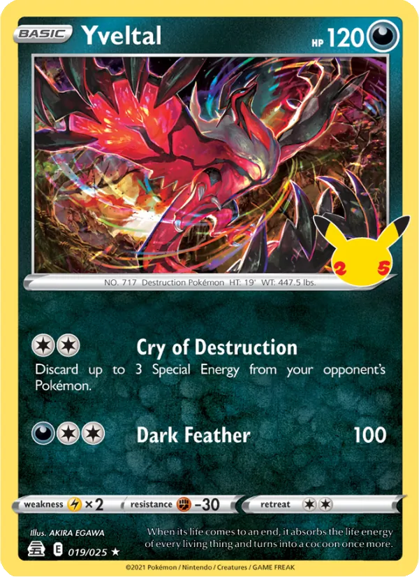 Yveltal 19 · Celebrations