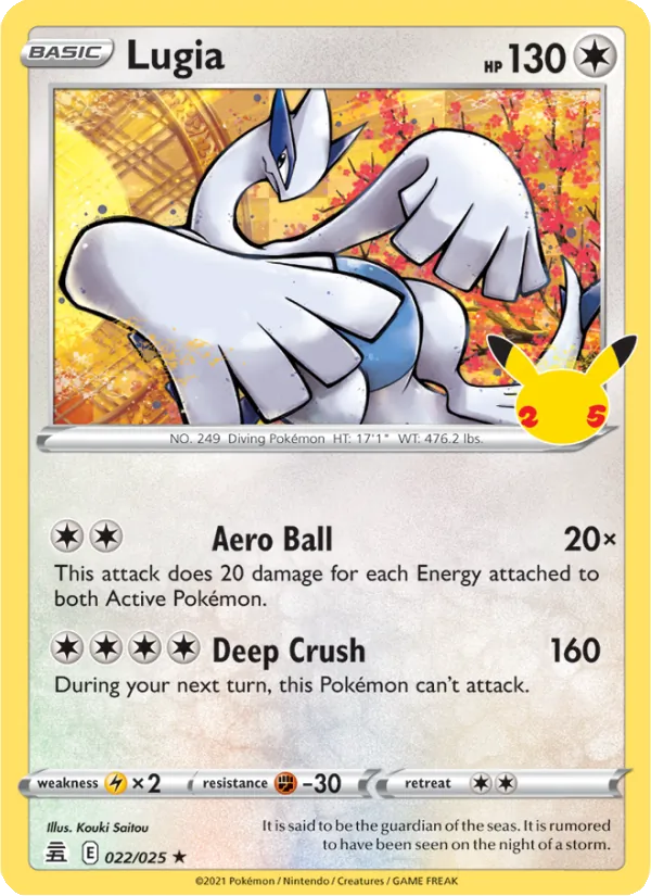 Lugia 22 · Celebrations