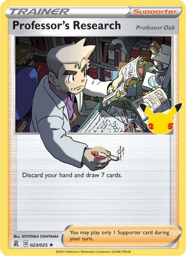 Professor's Research (Professor Oak) 23 · Celebrations
