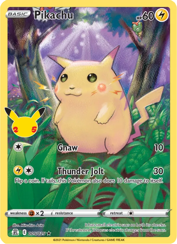 Pikachu 5 · Celebrations
