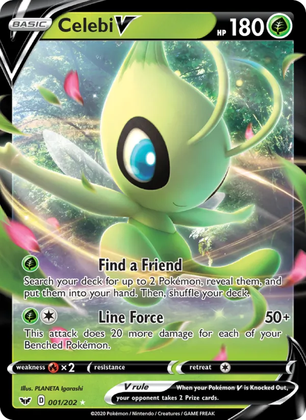 Celebi V 1 · Sword & Shield