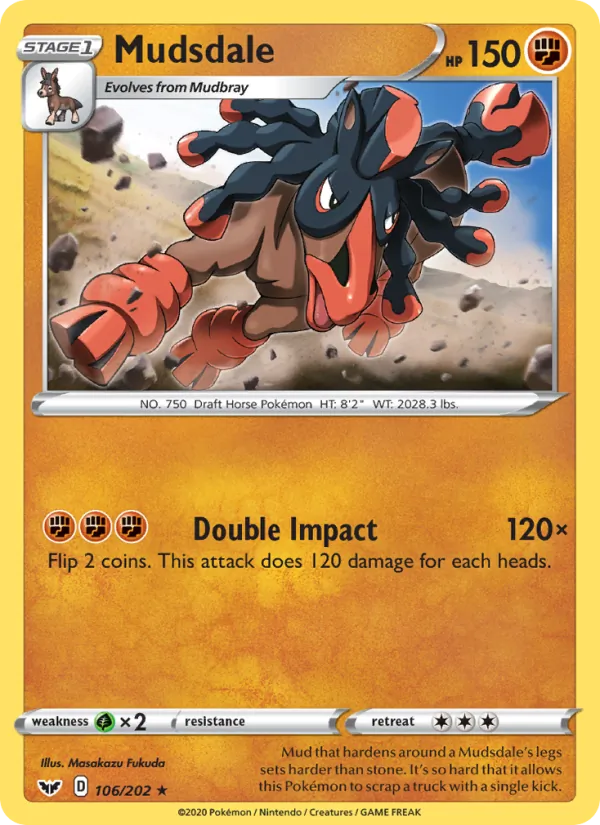 Mudsdale 106 · Sword & Shield