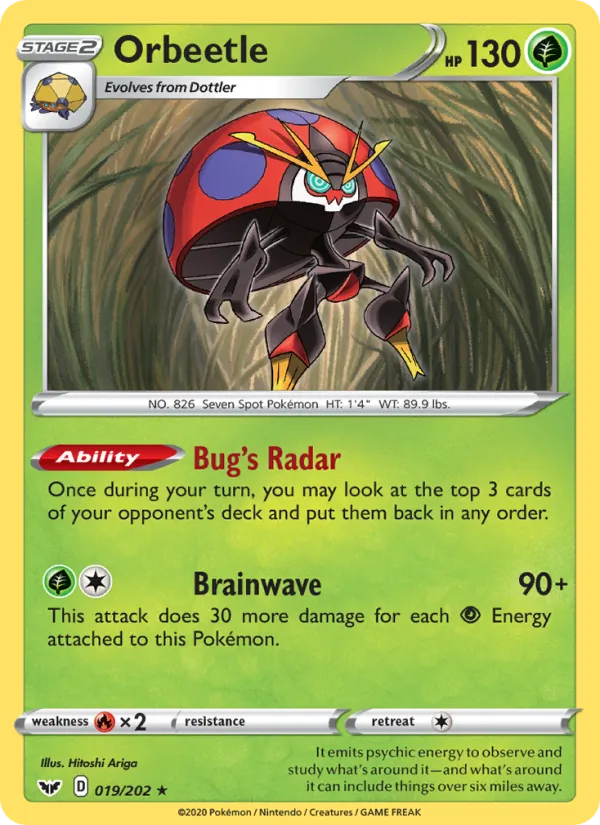 Orbeetle 19 · Sword & Shield