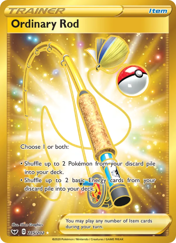 Ordinary Rod 215 · Sword & Shield