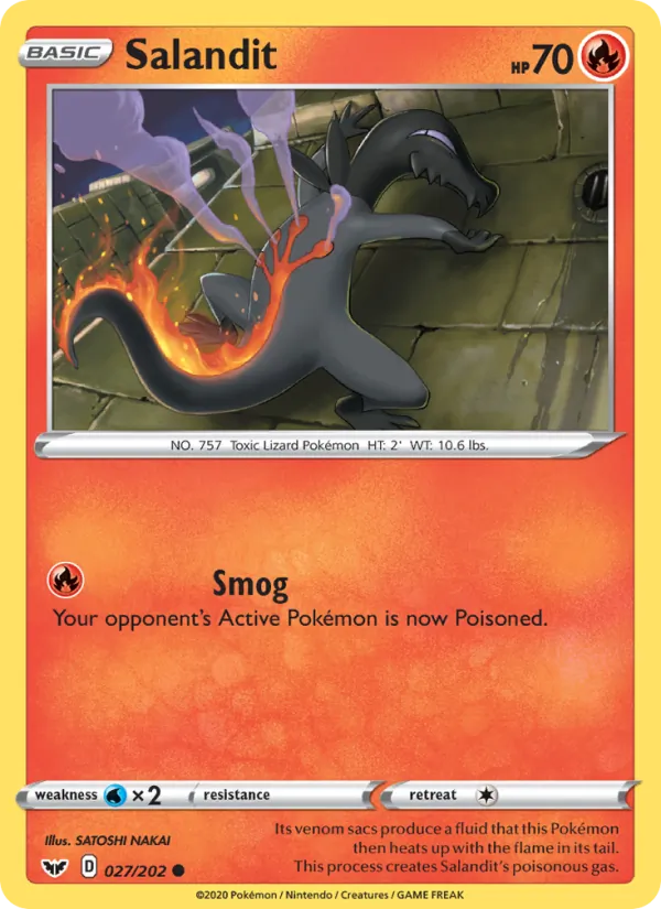 Salandit 27 · Sword & Shield