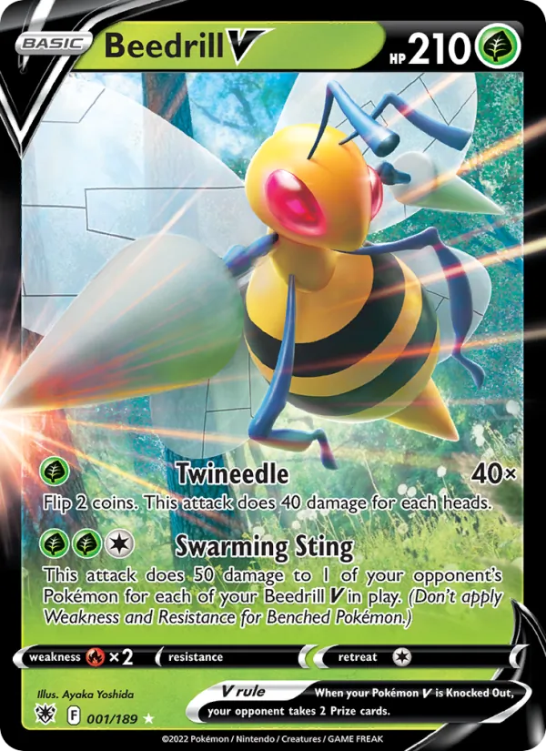 Beedrill V 001 · Astral Radiance