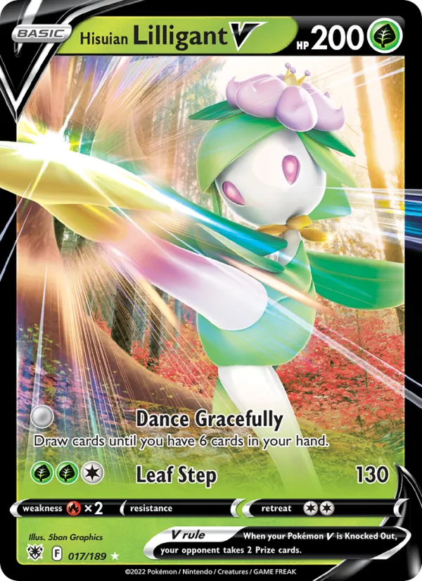 Hisuian Lilligant V 017 · Astral Radiance