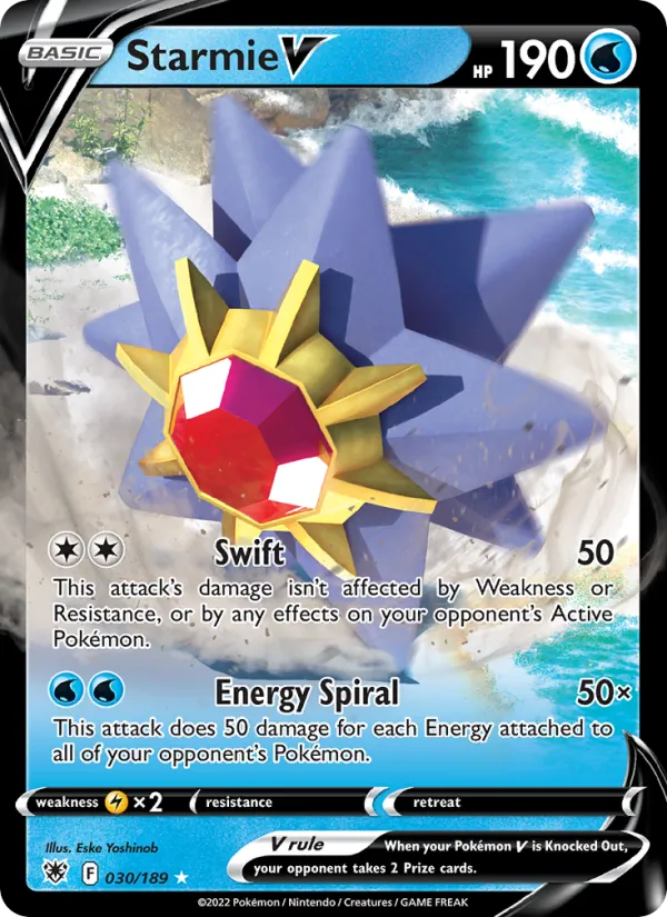 Starmie V 030 · Astral Radiance