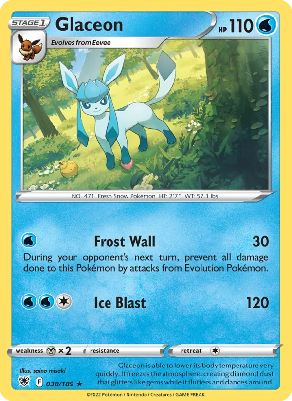 Glaceon 038 · Astral Radiance