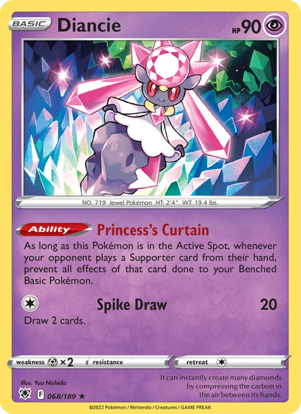 Diancie 068 · Astral Radiance
