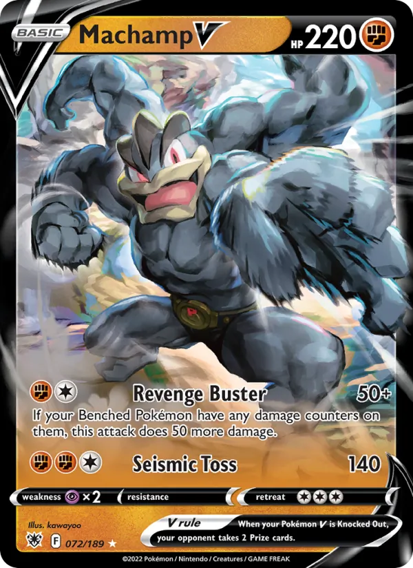 Machamp V 072 · Astral Radiance