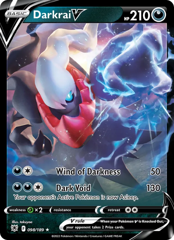 Darkrai V 098 · Astral Radiance