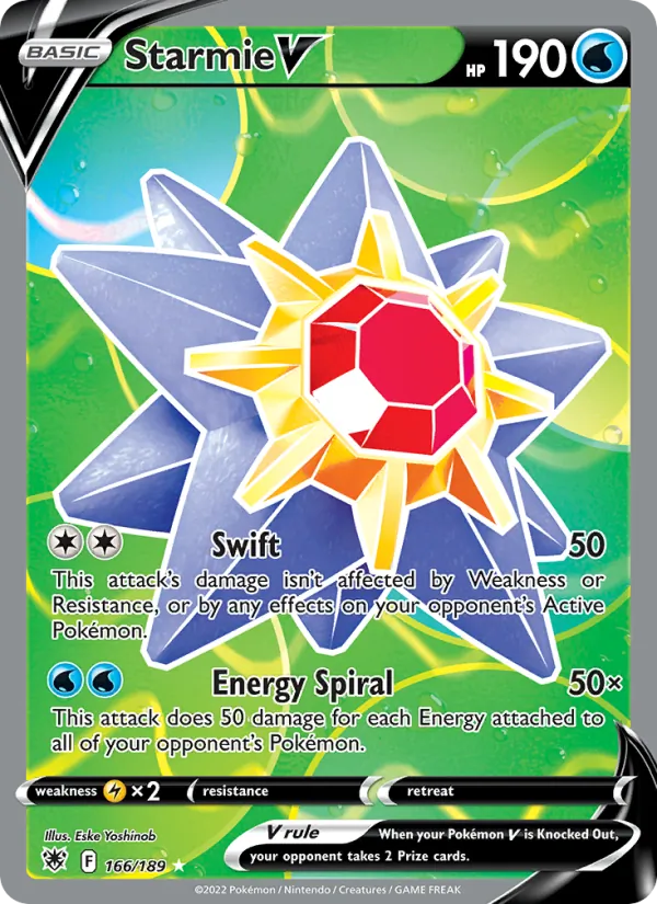 Starmie V 166 · Astral Radiance
